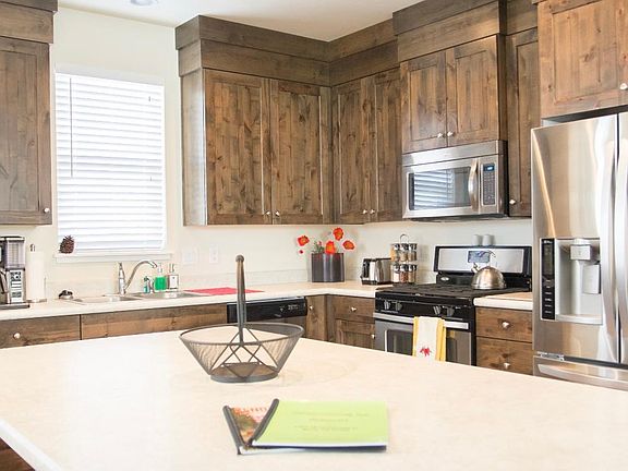 Fully equipped kitchen, including pots, pans, dishes, utensils, etc.