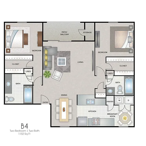 Floor plan B4