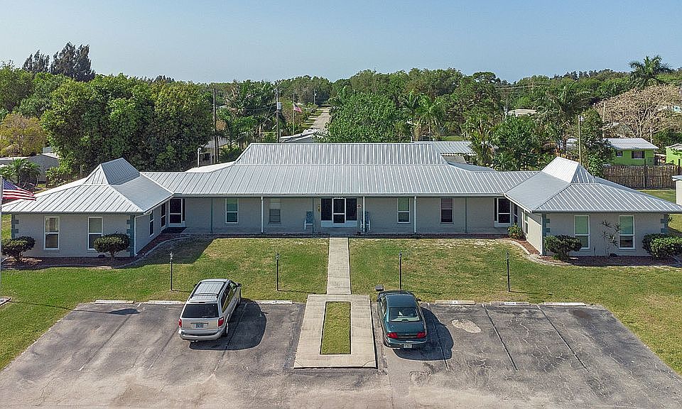 Building.   Unit 6 far left.