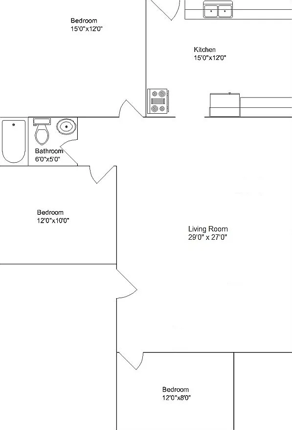 3 bed, 1248 sqft, $2,450 — Photo 2