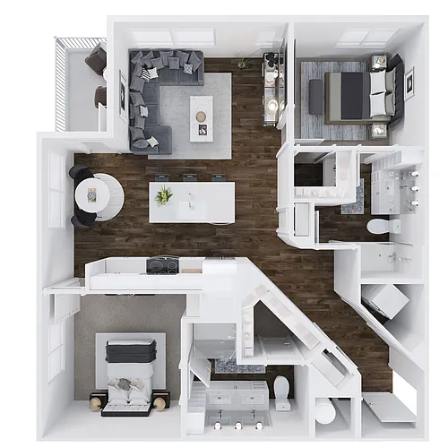 Floor plan B01