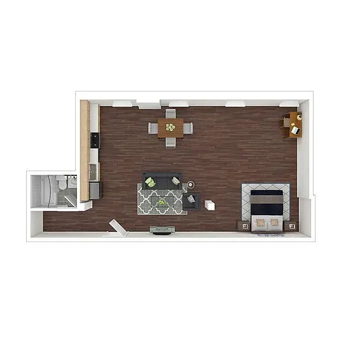 Floor plan Open Loft