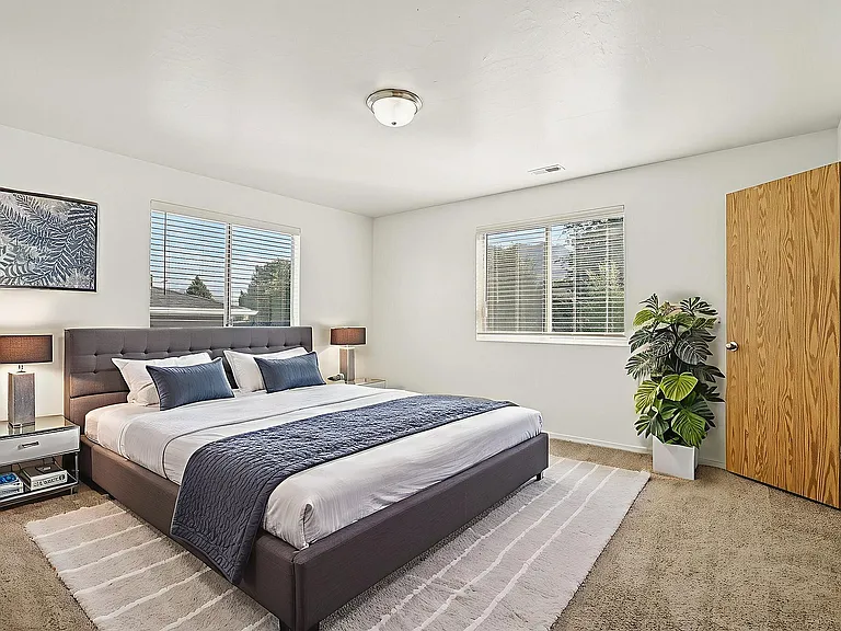 Ample space for your bedroom furniture