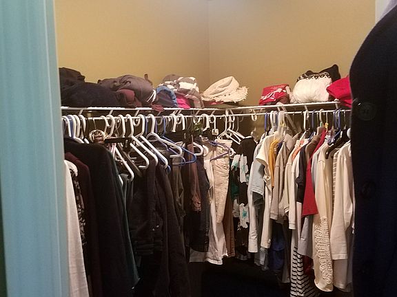 Two large walk in closets MB