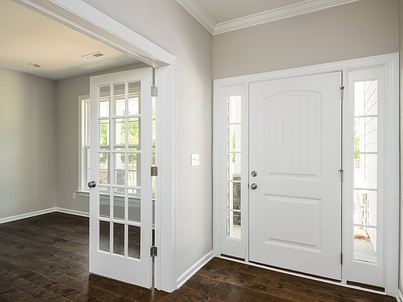 Foyer Study with French Doors option