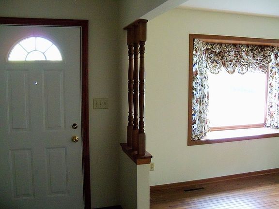 Front Door & Living Room