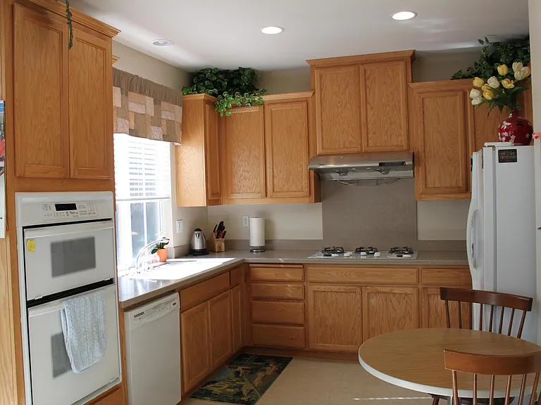 dining area & kitchen