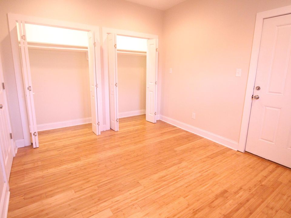 Back Bedroom with 2 closets