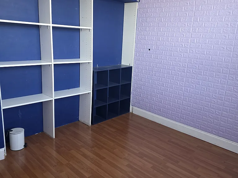 Bedroom 2 - with split area 1 with ample storage and easy to clean wall panels throughout
