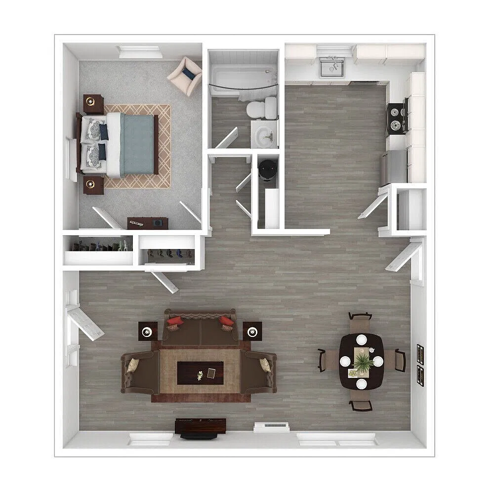 Floor plan Spruce 1