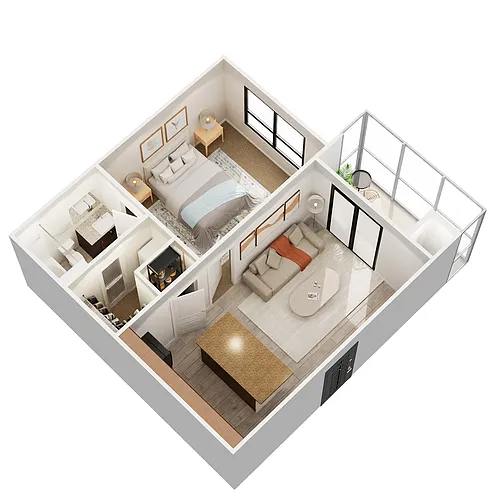 Floor plan A1