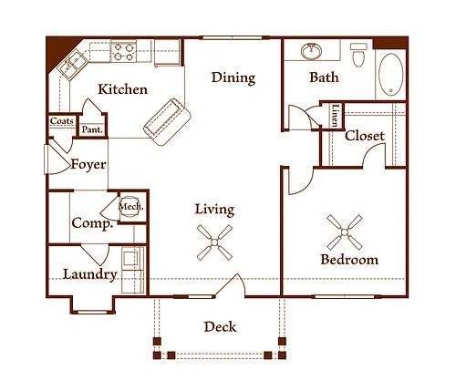 Floor plan Dogwood
