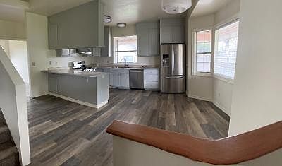 Kitchen and Bay window