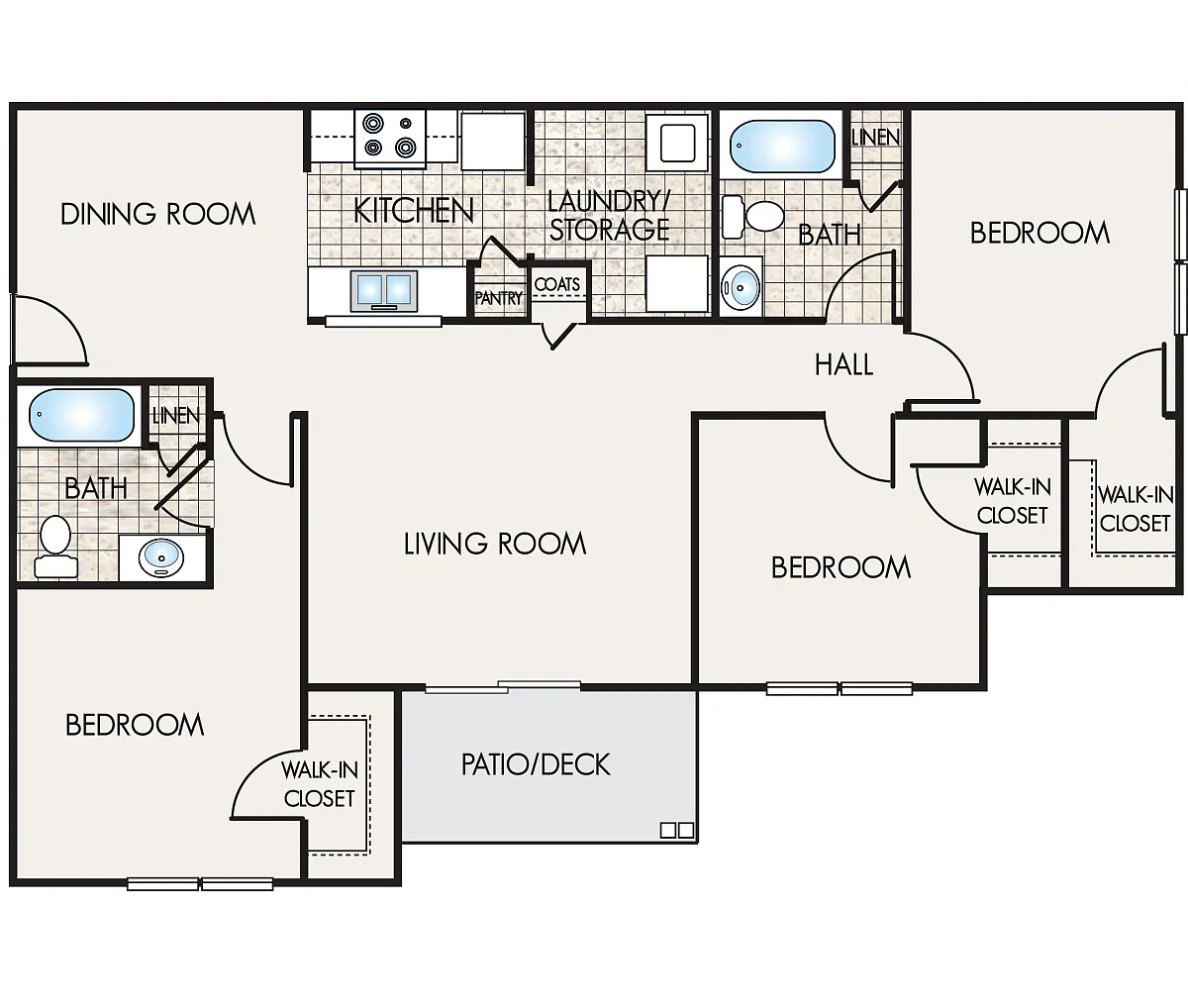 Floor plan 3A Floor Plan