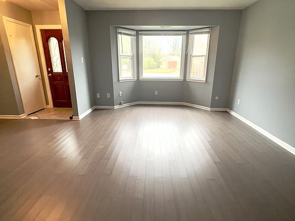 bay window in living room