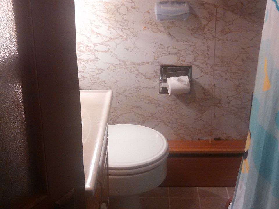 Bathroom before remodel