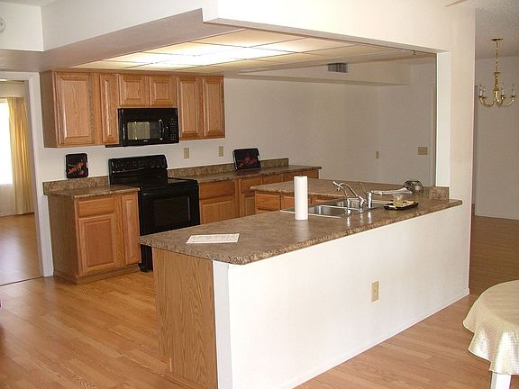 large kitchen & skylight