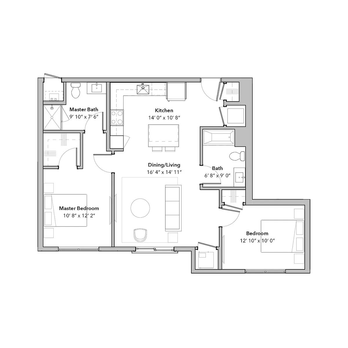 Floor plan Surfside