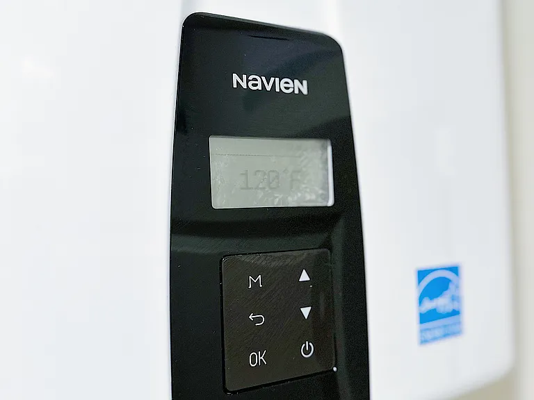 Instant, unlimited hot water heaters in all units