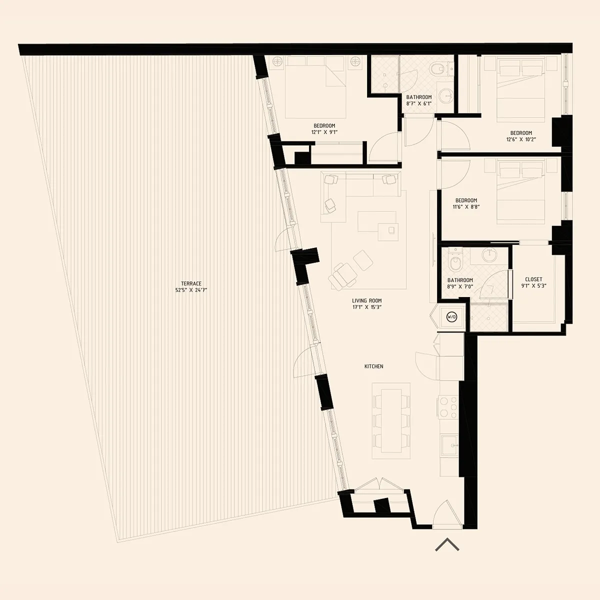 Floor plan C1