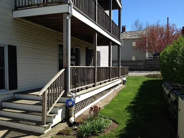 Rear Yard (New patio installed, not in photo)