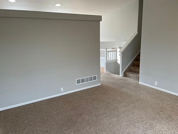 Living room looking towards kitchen