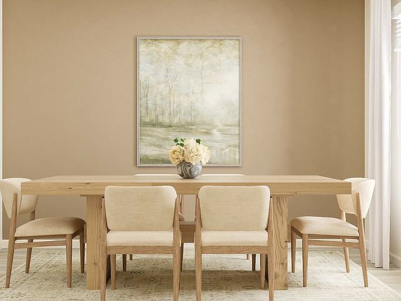 Dining area - These images may be representative and include after market items.