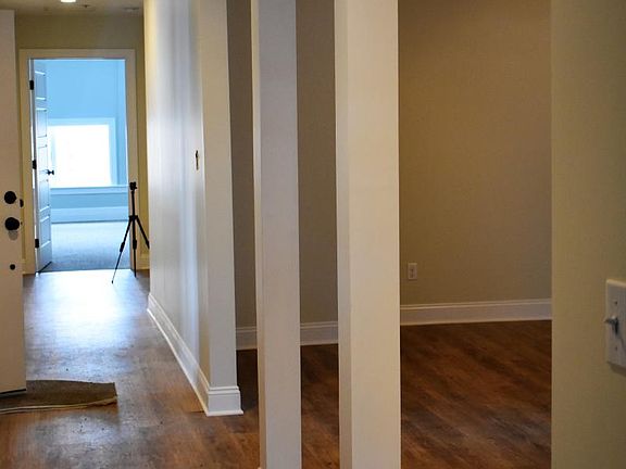 Hallway to Master Bedroom with great room