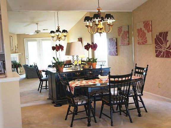 Another view of dining ro