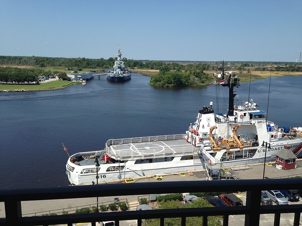 View from private balcony