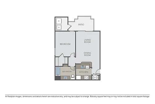 Floor plan Plan 1A