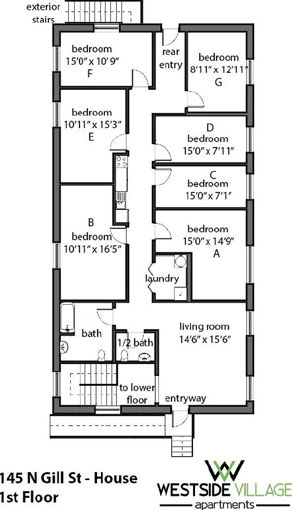 145 N. Gill St. — Photo 1