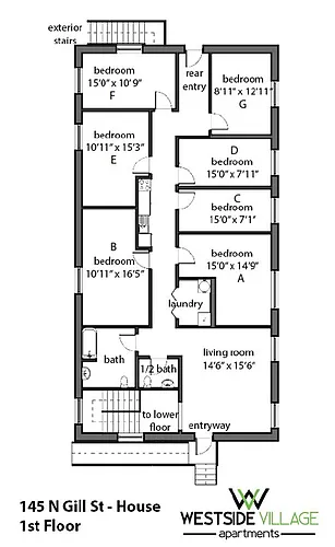 145 N Gill St Photo 1