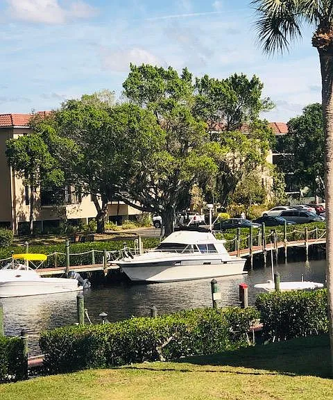 Canal entrance to Emerald Pointe.