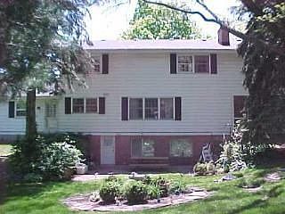 Rear of home