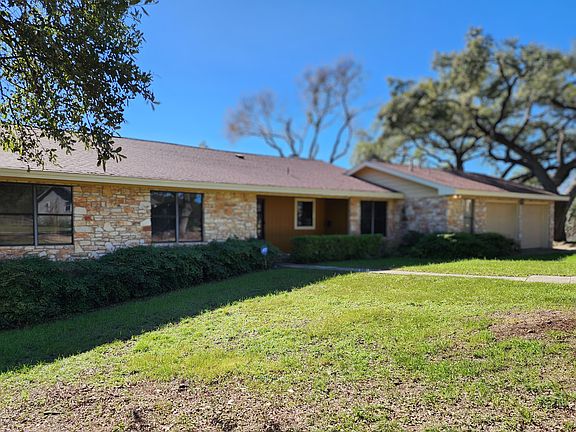 View from private driveway