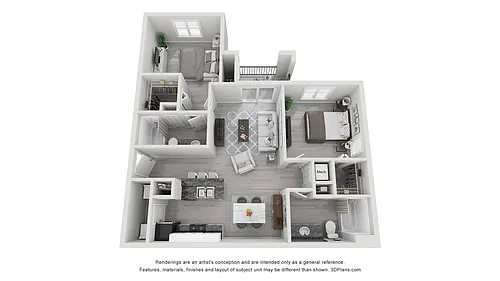 Floor plan The Beauclair