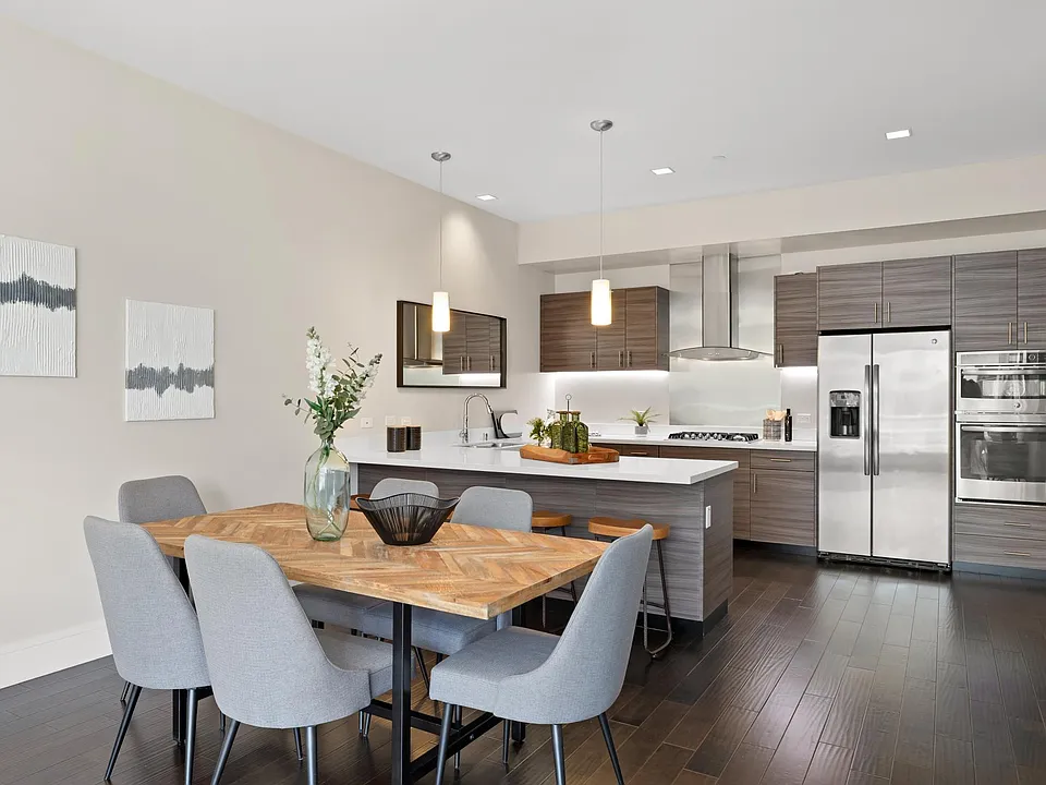 Entire living area of condo