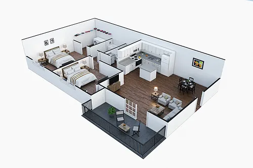 Floor plan The Retreat