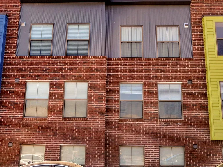 Front of condo building