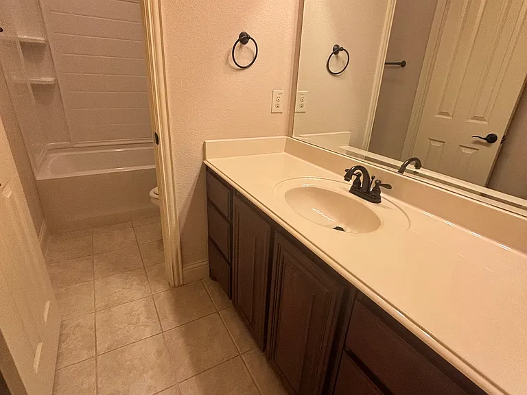 Secondary bathroom
