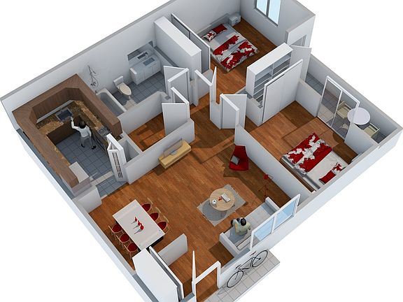 2nd image of 990 E River Rd #127