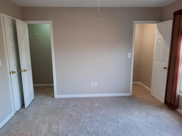 Master bedroom back wall view