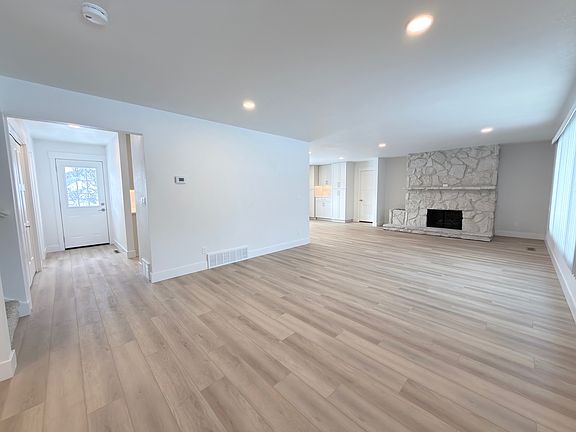 Front door looking into Family Room