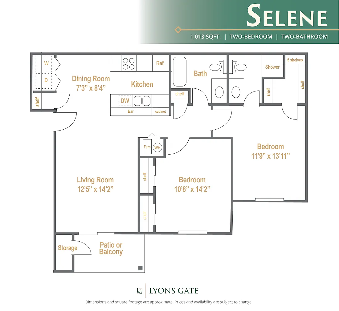 Floor plan Selene