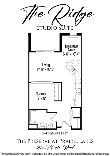 Floor plan Ridge