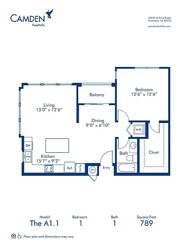 Floor plan The A1.1