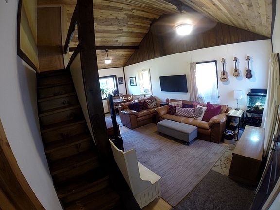 Living/ stairs to loft