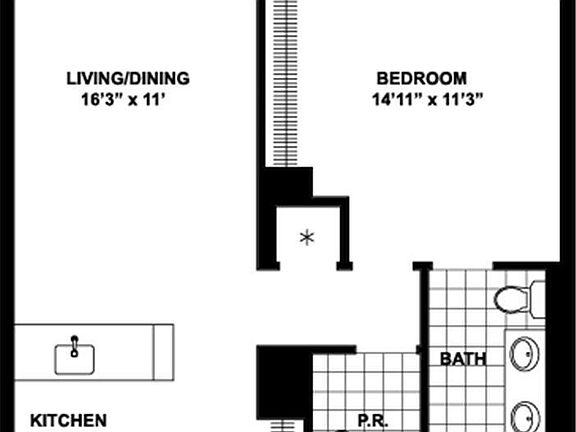 2nd image of 310 W 52nd St APT 37C