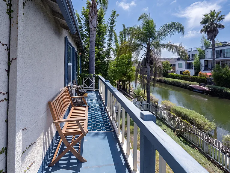 Relax on your deck overlooking the canals